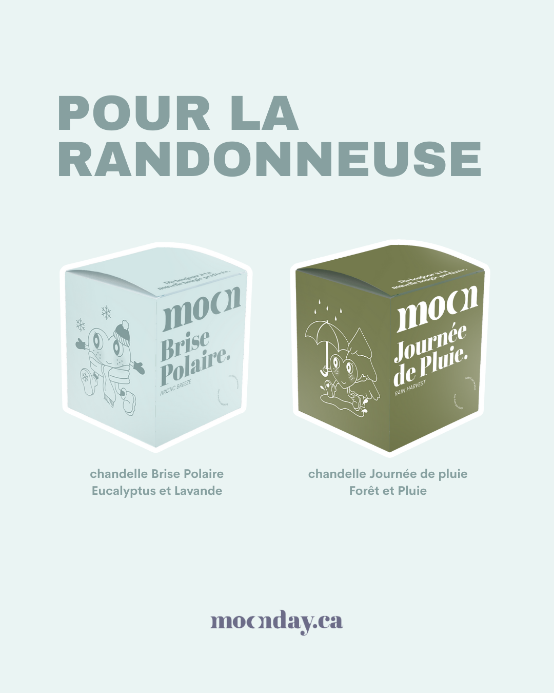 DUO DES FÊTES - POUR LA RANDONNEUSE