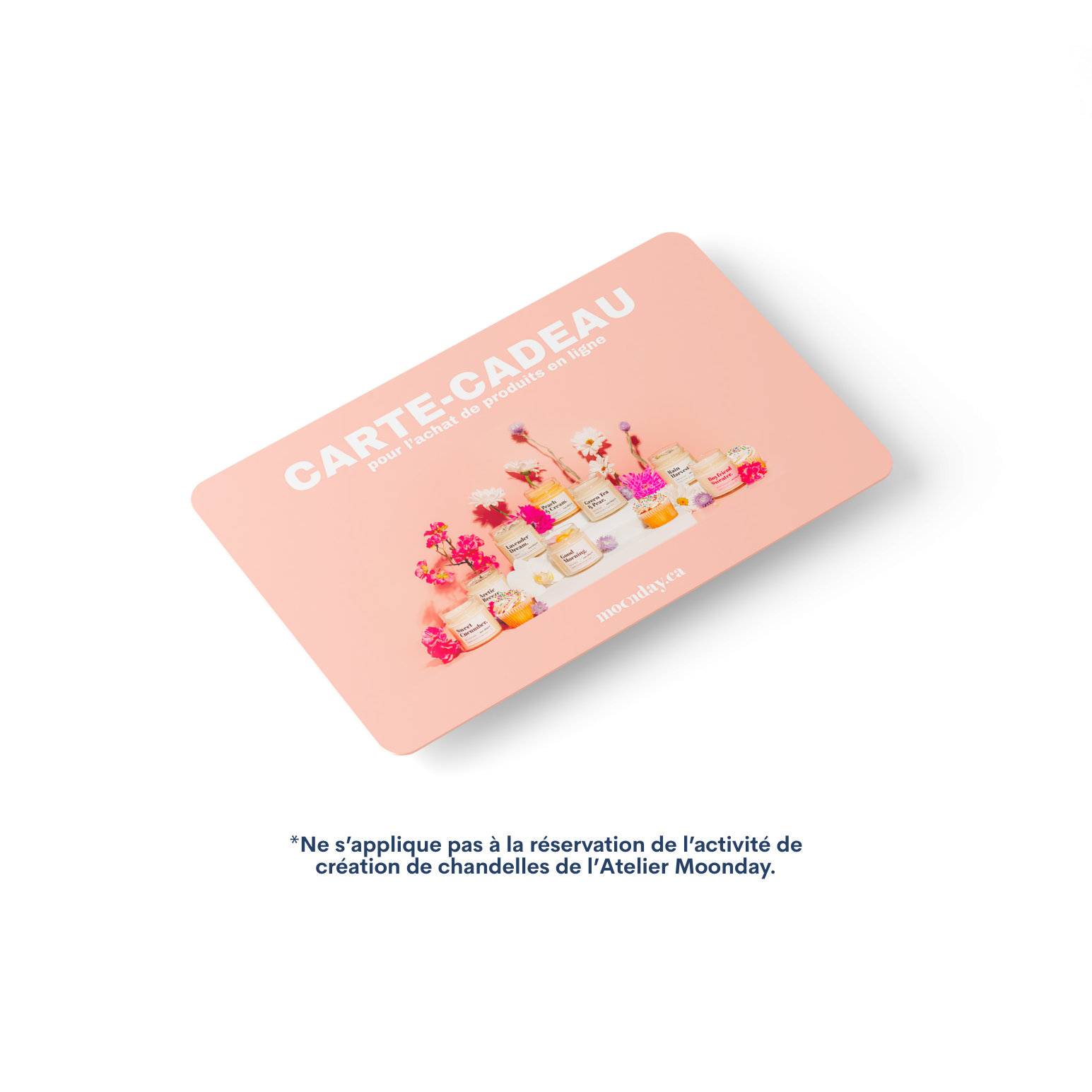 Carte cadeau Moonday.ca